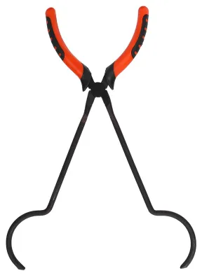 Schmelztiegel mit Zange, Metall, 39 cm, für Gold und Schmuck