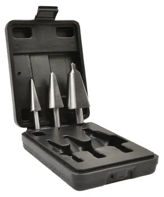 Obrázok produktu pre Kužeľové vrtáky HSS, 3 - 30mm, sada 3ks, Geko