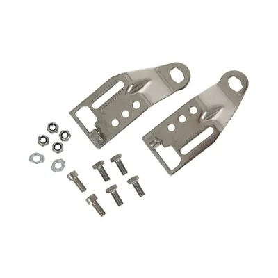 Image de Pletscher 52929.00 Plaque d'extrémité de jambe de force pour frein à disque adaptée à l'Athlete Quick-Rack, argent (1 pièce)