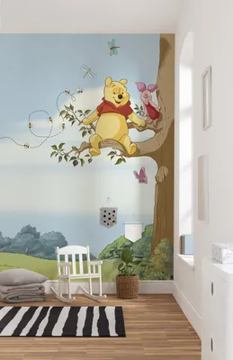 Produktbild von Disney Fototapete von Komar "Winnie Pooh Tree" - Größe 184 x 254 cm, 4 Teile