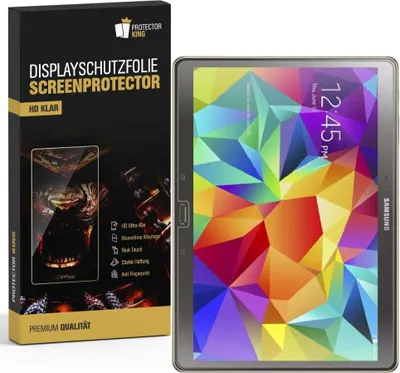 Produktbild von 2x Displayfolie für Samsung Galaxy Tab S 10.5 HD Displayschutzfolie ULTRA KLAR
