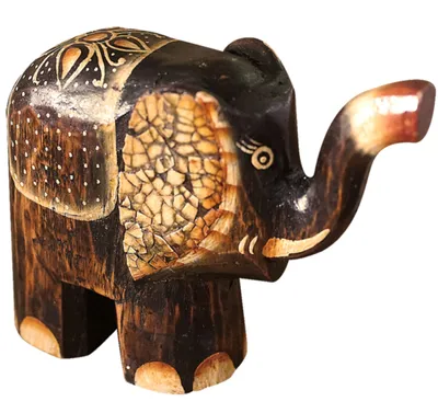 Produktbild von Elefant Yatta, Holz-Elefant in 3 verschiedenen Größen, Grösse:ca. 15 cm