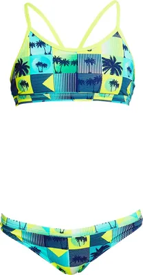 Funkita Bikini Set Mädchen Pop Tropo chlorbeständig und schnelltrocknend