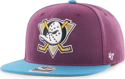 Produktbild von 47 Brand Snapback NO SHOT Cap - NHL Anaheim Ducks lila