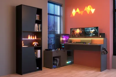 Produktbild von Parisot Gaming Set Work 2 – Schreibtisch & Schrank