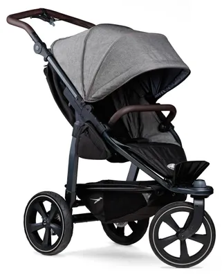 Produktbild von TFK Mono 2 - Sportkinderwagen mit Luftkammerrad-Set - Premium Edition, Farbe:Premium Grau