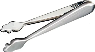 Produktbild von EISZANGE mit Feder Edelstahl 19cm Eiswürfelzange Grillzange Eiswürfel Zange 41