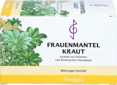 Zdjęcie produktu dla Bombastus Lady's mantle herbata lecznicza ziołowa, 20 szt. Worek filtrujący
