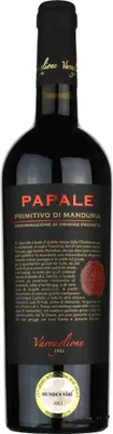 Produktbild von Papale Primitivo di Manduria DOP 2020 Apulien | Italien | 14% vol | 0,75 l