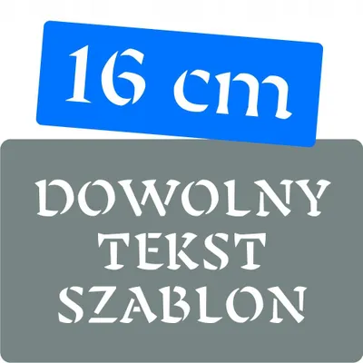 Produktbild von Decorello Ella Freitext Malerschablone Buchstabenhöhe 16 cm