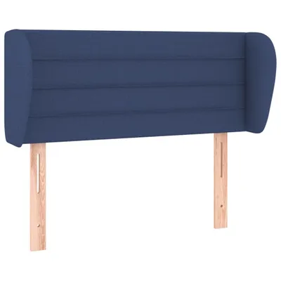 Obrázok produktu pre vidaXL Čelo postele s ušami Modrá 83x23x78/88 cm Látka