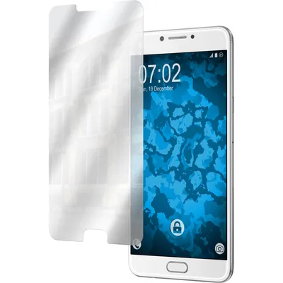 Produktbild von 2er-Pack PhoneNatic Displayschutzfolien verspiegelt kompatibel mit Samsung Galaxy C7 Pro