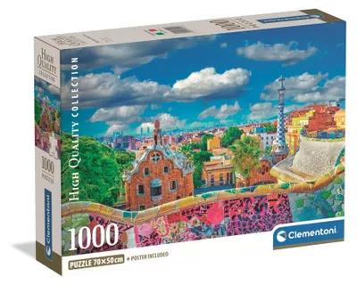 Immagine prodotto di Clementoni - Puzzle Premium 1000 elementów Park Guell w Barcelonie