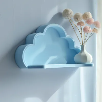 Wolken-Wandregal – Decords Wandregal, Produktansicht 1