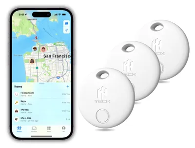 Produktbild von HH-Tech Smart Tag Lite (3) für Apple iOS-Geräte, Smart Tracker, Artikelfinder, a