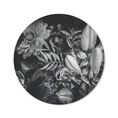 Produktbild von MuchoWow® Mauspad Mousepad Blumenstrauß - Stilleben - Blumen - Pflanzen - Rot 20x20 cm - Mousepads - Maus Mat - Pad - Mausunterlage - Schreibtischmatte