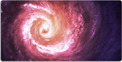 Produktbild von Schreibtischmatte Tischunterlage 100x50 cm Mauspad - Kosmischer Wirbel