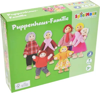Obrázek produktu pro Dřevěný domeček pro panenky SpielMaus family