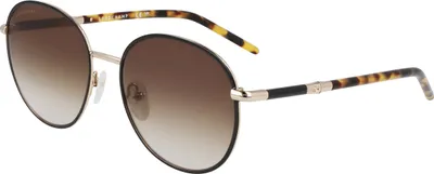 Zdjęcie produktu dla Okulary przeciwsłoneczne LONGCHAMP LO171S 728 GOLD/BLACK 53/17/140 FEMALE