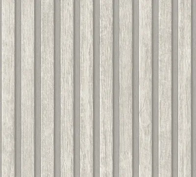 Produktbild von Profhome 391095-GU Holz Tapete Streifen matt grau hell-grau 5,33 m2