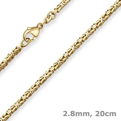 2-8mm-Armband-Königskette-aus-585-Gelbgold-20cm