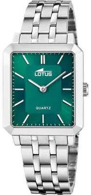 Produktbild von Lotus Damen Uhr Analog Edelstahl 316L Silber - Quarzwerk - Mineralglas hochresis