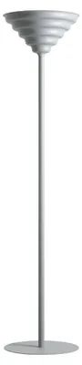 Produktbild von Stehlampe Metall Glas 155 cm hoch Blaugrau G9 rund Modern
