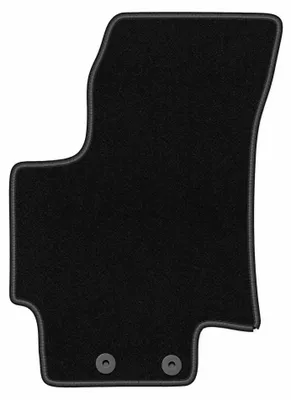 Imagen del producto de Alfombrilla conductor de moqueta para Kia Rio II DE 2005-2011 (hatchback) – 1 pieza, negra, a medida – Wielganizator BASIC