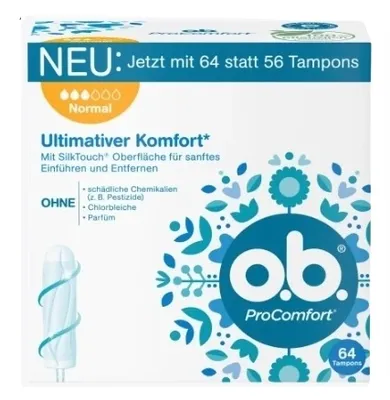 Image de O.B. Tampons Pro Comfort Normaal 64er