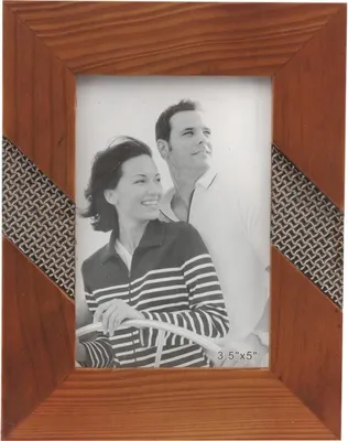 Obrázok produktu pre Drevený stojaci zdobený fotorámik 14x17,7 cm
