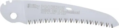 Image de Lame de rechange Silky pour Pocketboy Curve 130mm, 8 ZpZ grossier, lame comme lame interchangeable et lame de rechange pour la scie japonaise, lame de rechange