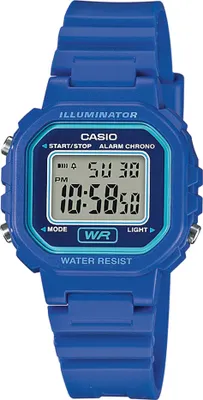 Produktbild von Damen, Mädchen, Kinder Uhr Casio LA-20WH-2AEF blau