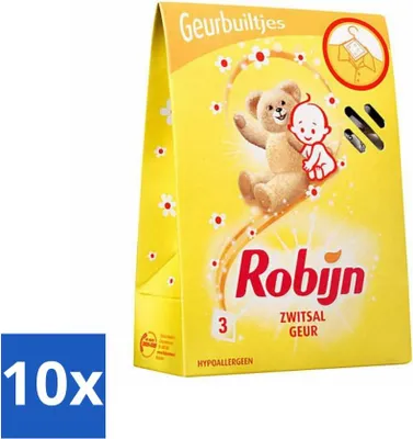 Image de Robijn Sachets parfumés Zwitsal 3 pièces - Pack avantage - 10 pièces