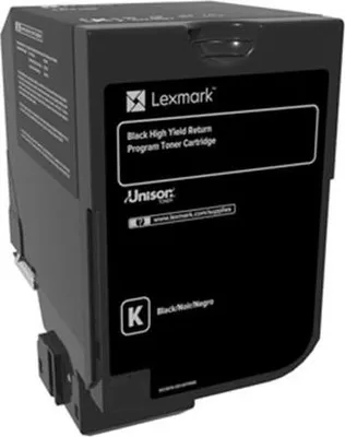 Image de Lexmark - Rendement élevé - noir - original - cartouche de toner LCCP, LRP - pour Lexmark CX725de, CX725dhe, CX725dthe