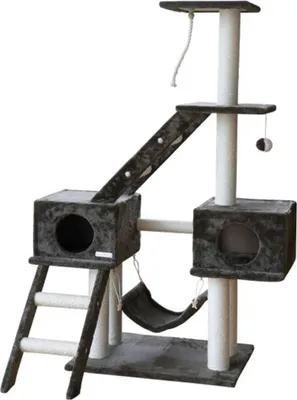 Produktbild von Kerbl Kratzbaum Granat 150 cm Dunkelgrau