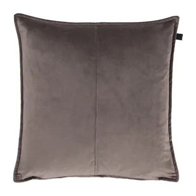 Produktbild von Overseas Middlestitch Kissen - 45 x 45 cm – Samt – Taupe