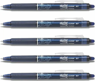 Produktbild von Frixion Clicker 0.7 - 5er-Set schwarzblau