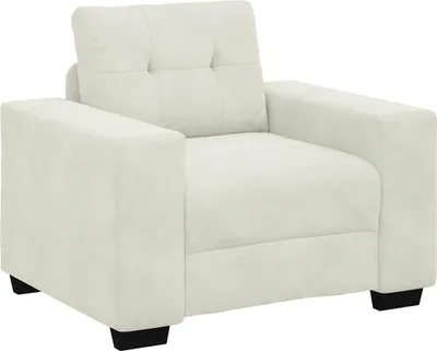 Obrázok produktu pre vidaXL Kreslo Krémová 100x78x80 cm Zamat