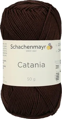 Image de Schachenmayr Catania, 50g de café fils à tricoter main