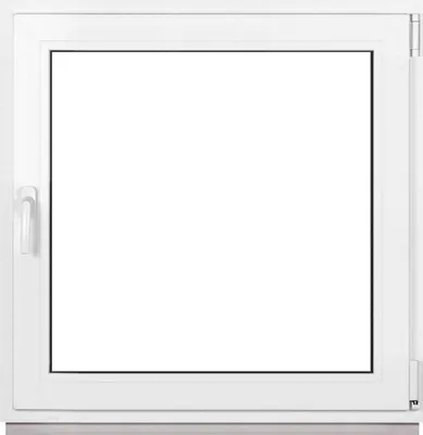 Produktbild von Framex Kellerfenster Fenster Kunststofffenster Weiß Breite x Höhe 115 x 115 cm (1150 x 1150 mm) 2fach (32 mm) Dreh Kipp DIN Rechts - Premium