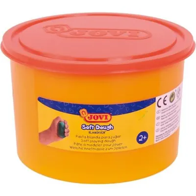 Produktbild von Jovi Soft Dough BLANDIVER Knetmasse 460 g Dose orange