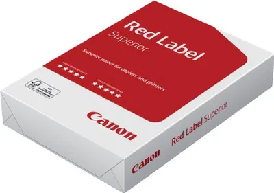 Obrázok produktu pre Canon Red Label Superior Laserová/atramentová tlač, A4 (210x297 mm), 250 listy, 160 g/m², Biela, 196 µm