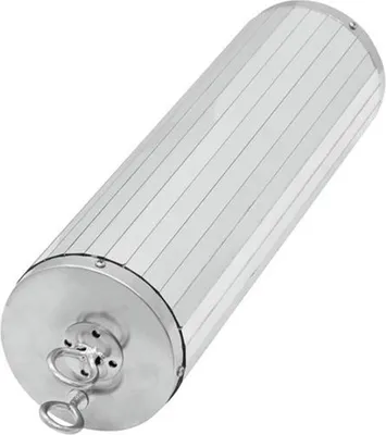 Spiegelzylinder 30cm - D: 9cm - Stabiler Kunststoffkern - mit zweiter Sicherheitsöse