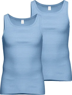 Produktbild von 2er Pack AMMANN Herren Unterhemd Jeans