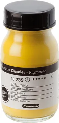 Produktbild von Schmincke 100ml Pigmente Brillantgelb Pigmente 18 239 055