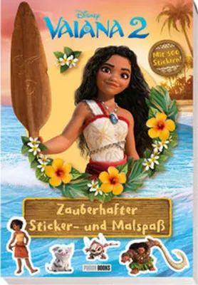 Produktbild von Disney Vaiana 2: Zauberhafter Sticker- und Malspaß