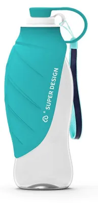 Produktbild von Trinkschale für Hunde – Faltbar – Silikon – 580 ml – Blau