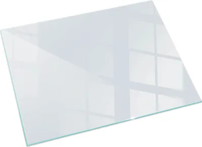 Immagine prodotto di Colore: grigio chiaro – Piastra di base in vetro per – stufa a legna – Piastra per camino in vetro – Vetro protettivo – Piastra parascintille – Piastra di base in vetro refrattaria – Piastra termoprotettiva – Protezione per pavimento in vetro – 60x40 cm