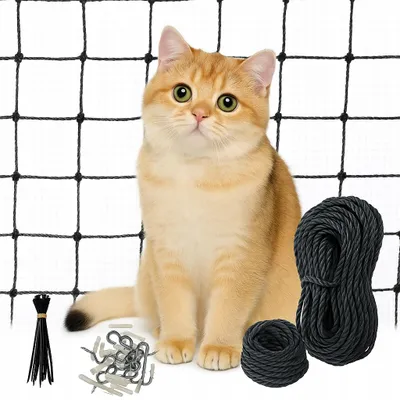Produktbild von Siatex Balkonnetz für Katzen 5x2m Schutznetz gegen Tauben