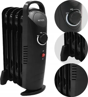 Obrázek produktu pro 500 W Elektrický Chladič Oleje 5 Žeber Termostat Oleje